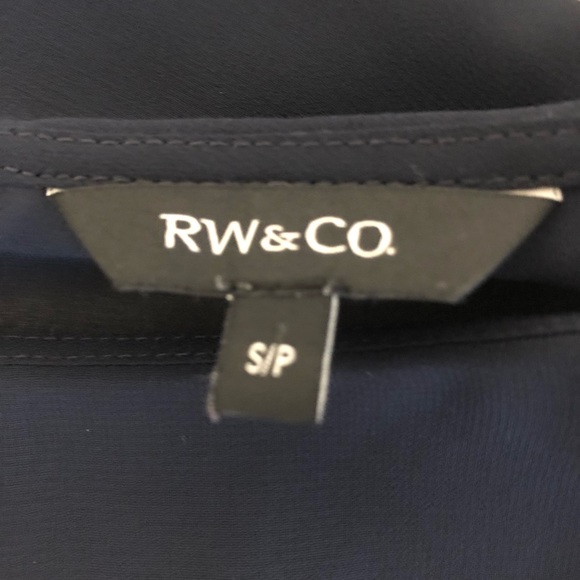 Navy blouse - Picture 6 of 6